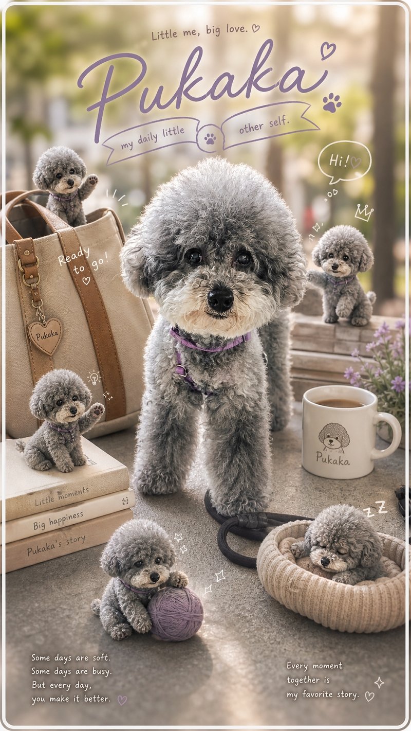 AI生成圖：我日常生活中的小另一個自我